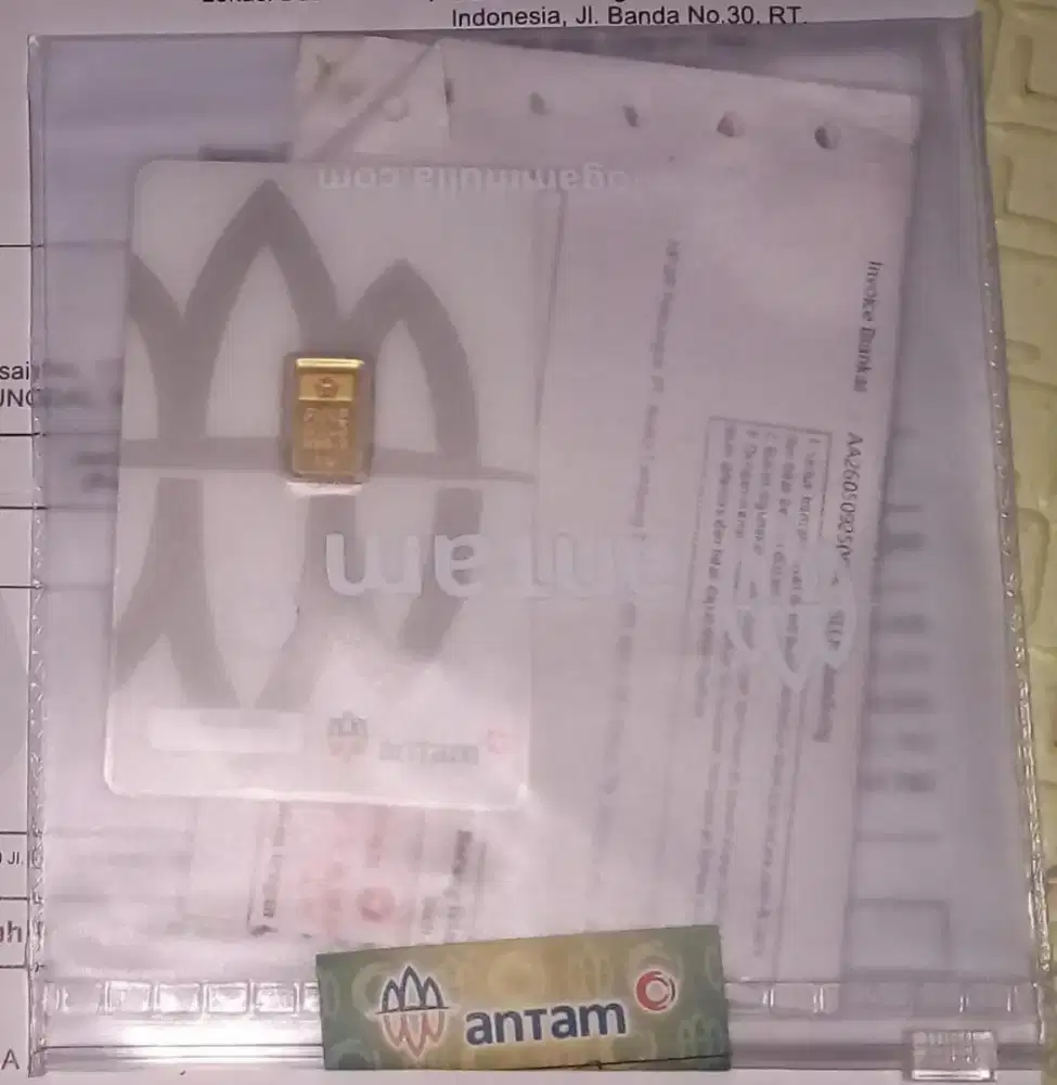 Logam Mulia Emas Batangan Antam Certieye Redmark 1 gram 2026