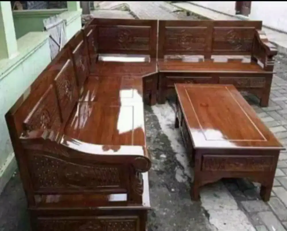 KURSI SUDUT BLOK MINIMALIS