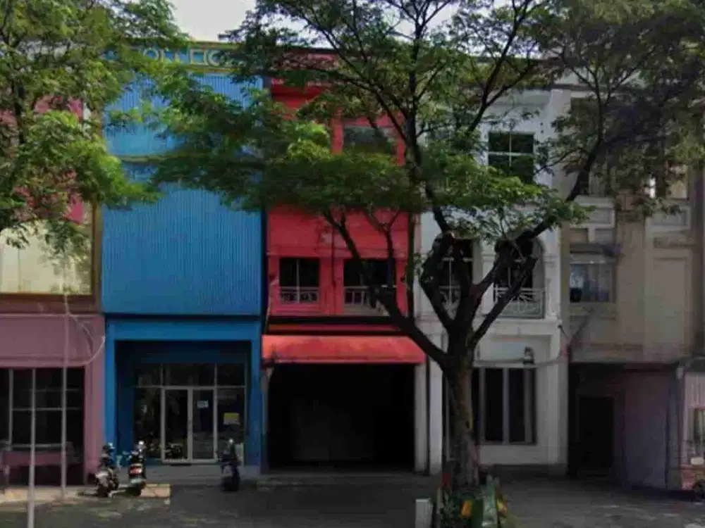Dijual Disewakan Ruko Boulevard Hadap Jalan Utama Galaxy 3 lantai :
