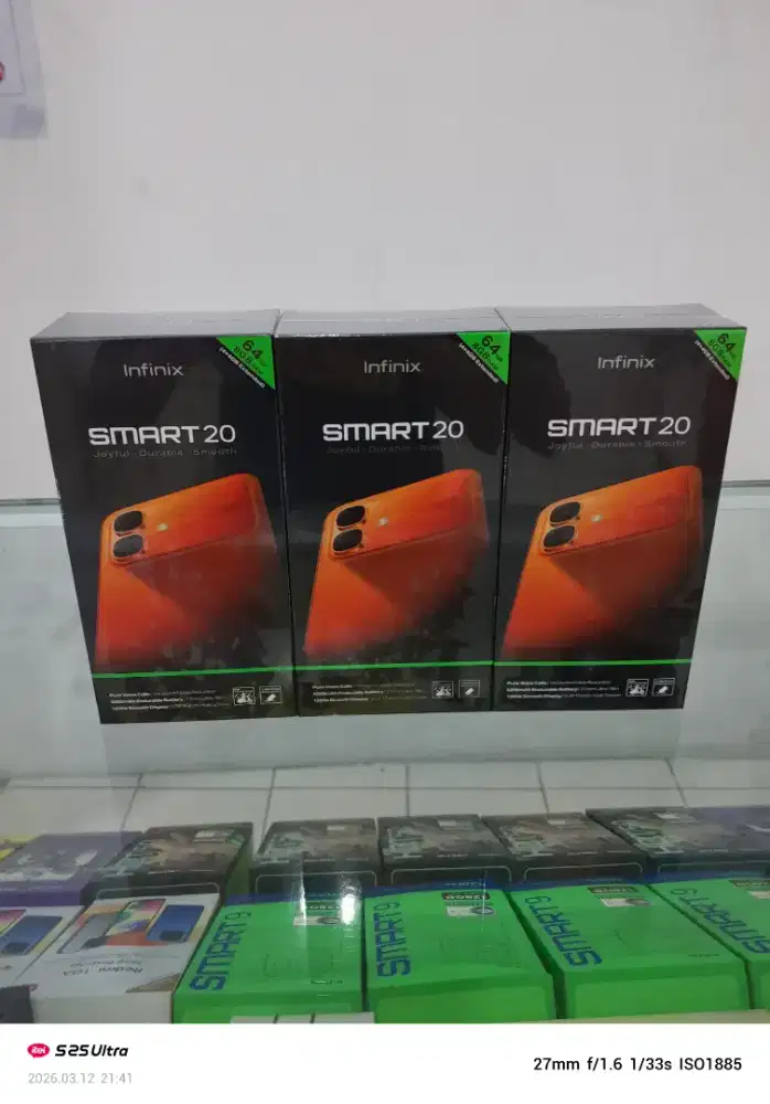 Infinix Smart 20 4+4/64 GB Helio G81 Ultimate Garansi Resmi