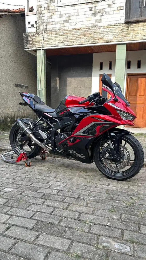 ZX25R persimmon red warna langka ZX NINJA NO MINUS!