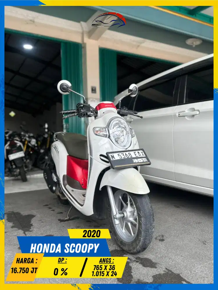 HONDA SCOOPY 2020 MESIN AMAN POLL MASZEHH HIKMAH MOTOR KEPUH
