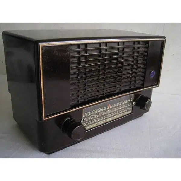 Hollandsche Radio tube antik Erres KY 554 U art deco