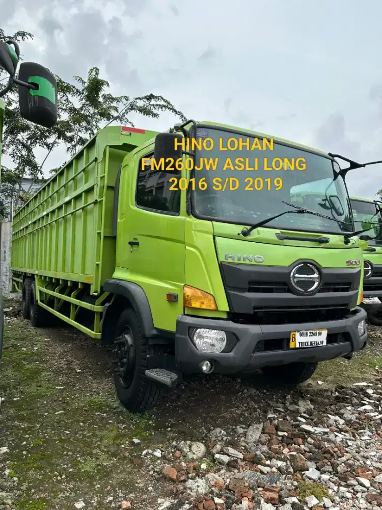 HINO LOHAN FM260JW ASLI LONG 6X4 BAK BESI TRONTON ISTIMEWA SEKALI
