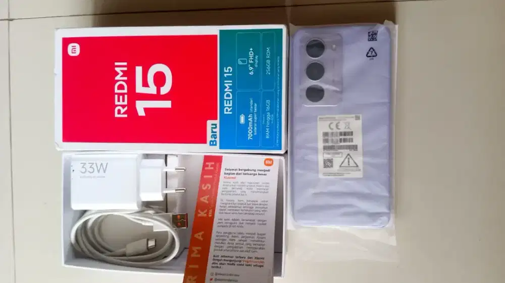 Redmi 15 8+8/256 full set