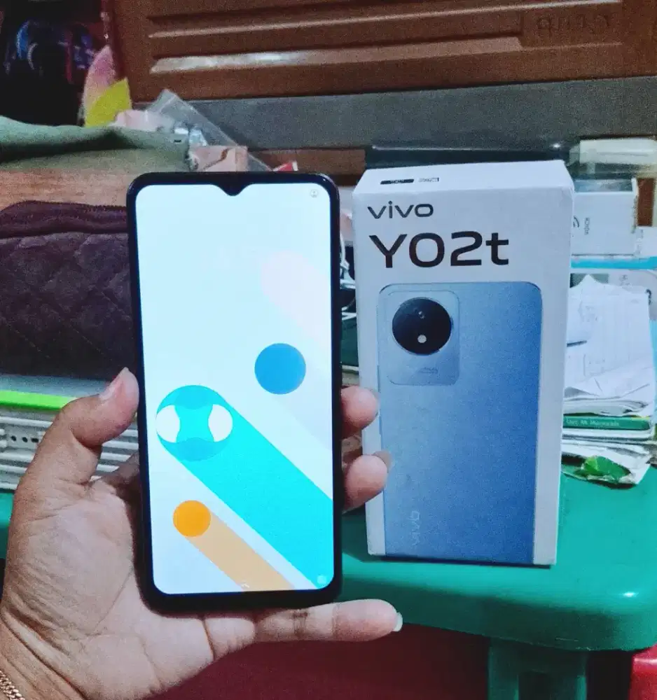 Vivo y02t ram 4+4/64 Fullset Nomines