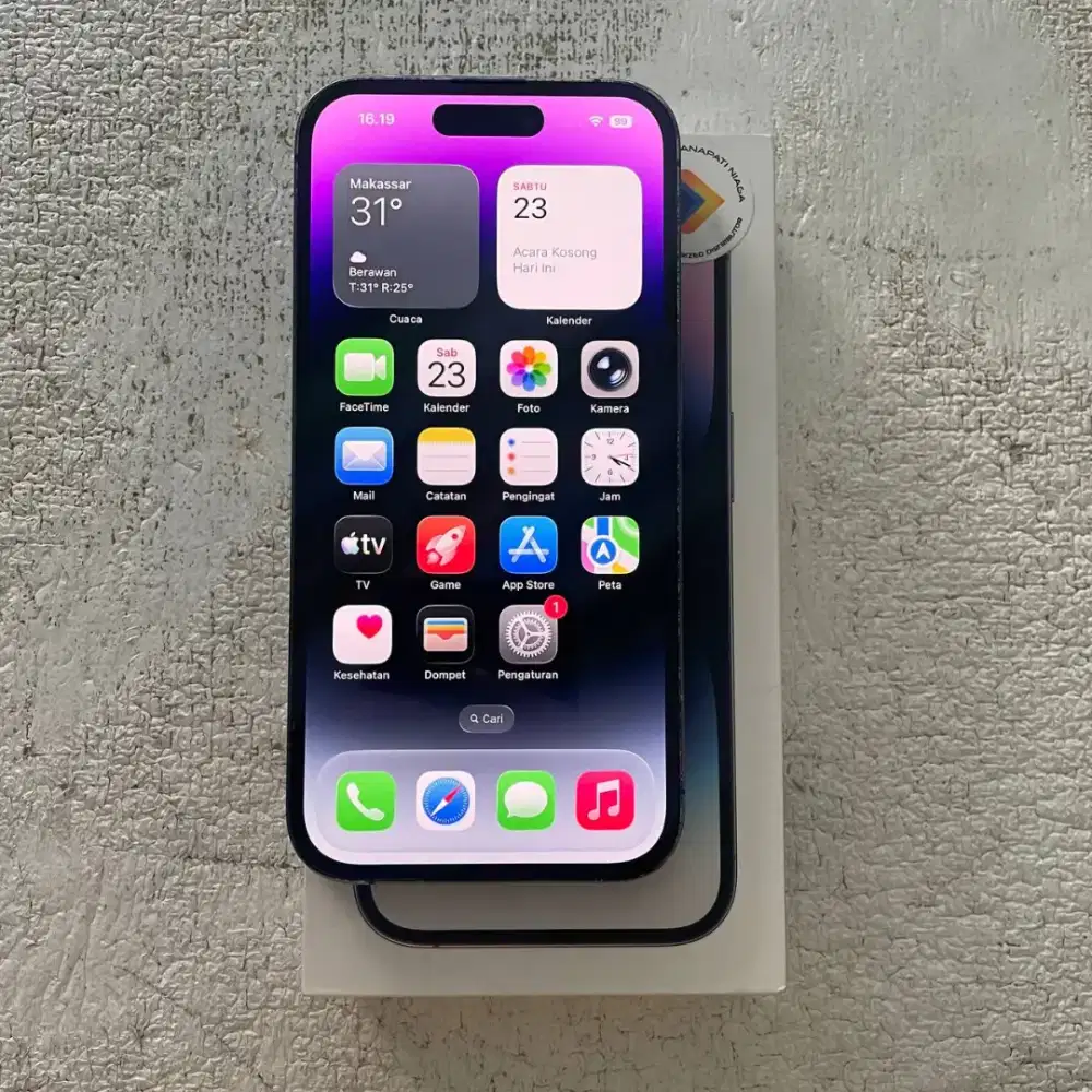iPhone 14 Pro Warna Deep Purple 512GB