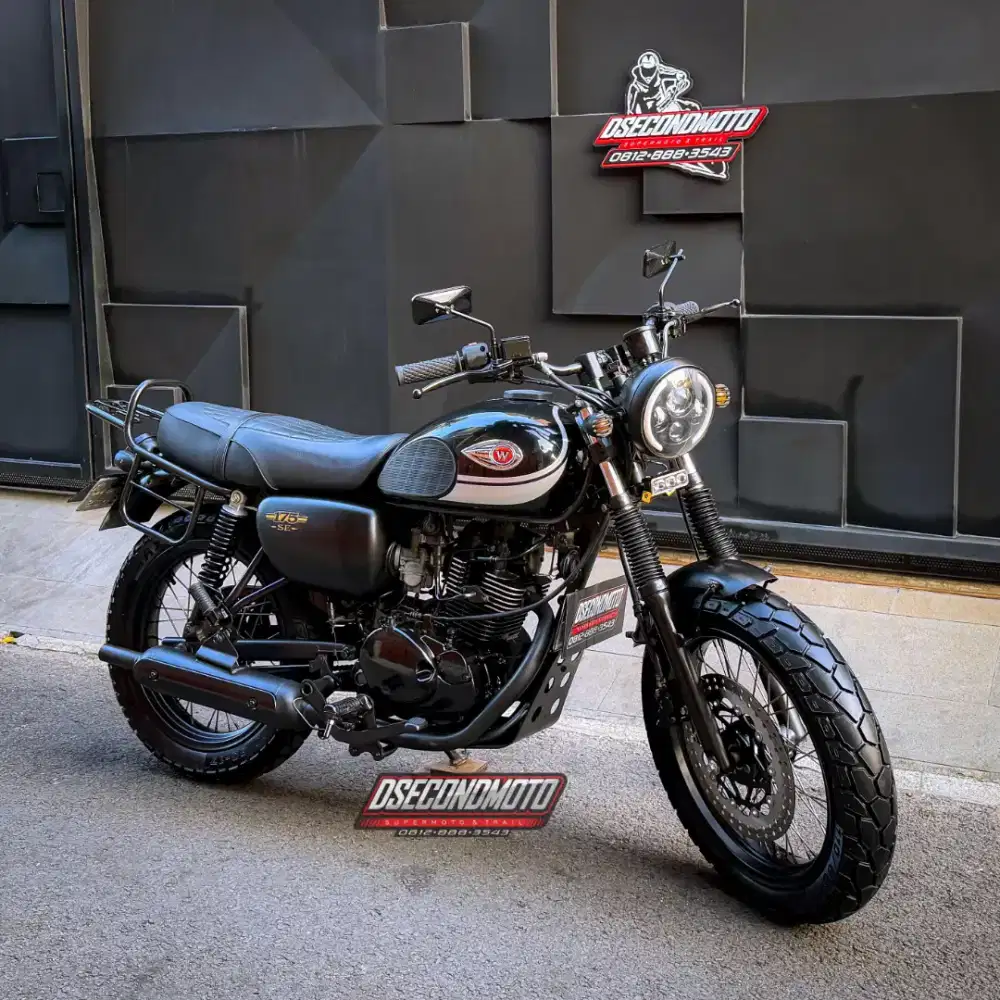 W 175 JAPSTYLE ‼️W175 KLASIK RETRO CAFE RACER BRITISH SIAP TOURING