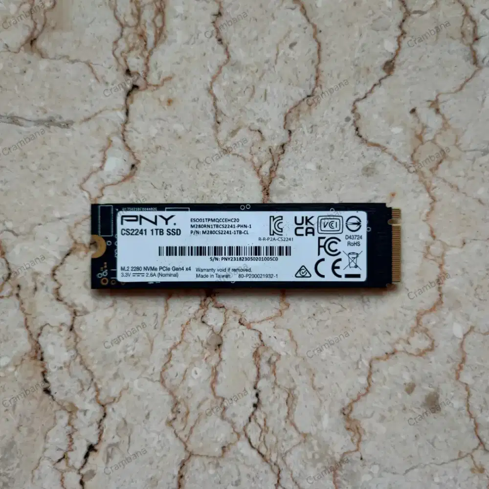 PNY CS2241 M.2 NVME 1TB - Gen4x4