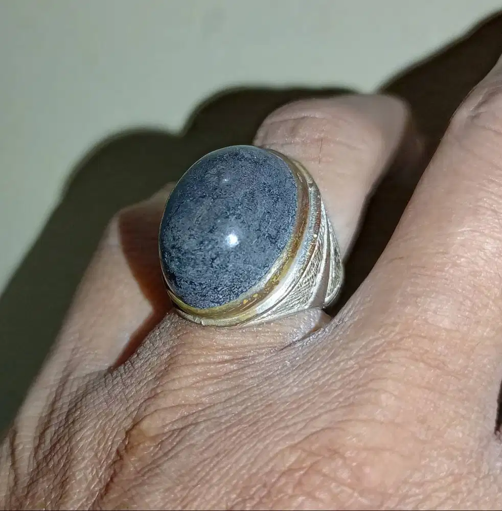 Cincin Batu Api ( Natural Flint Stone )