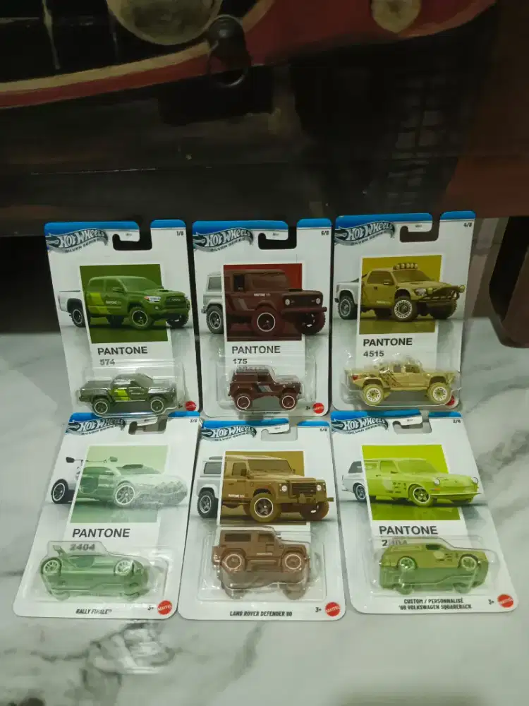 Dijual Hotwheels Silver Series Pantone