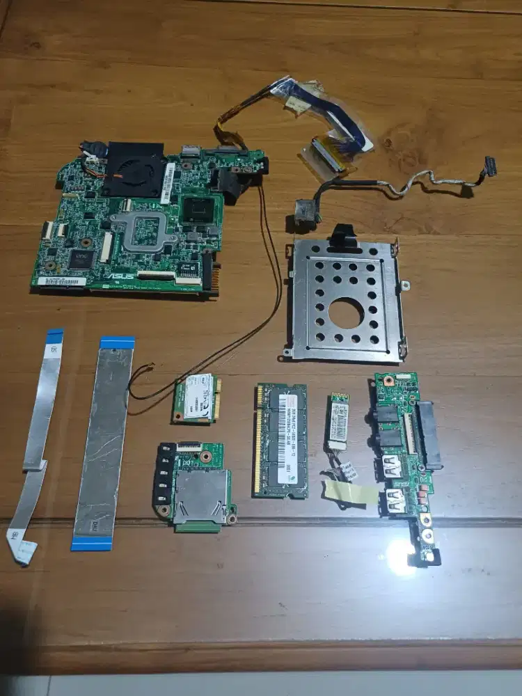 Paket Pretelan Part Copotan Laptop Asus Jadul
