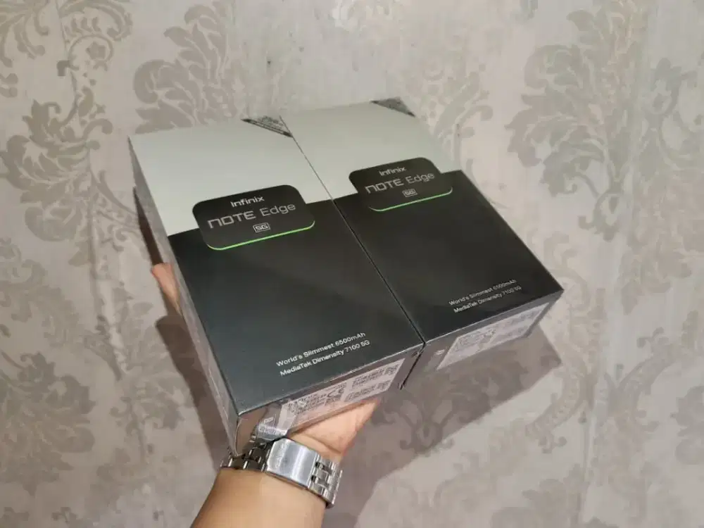 Infinix note edge 5G 8/256 new ( setara 50s 60 pro redmi note 14 15 )