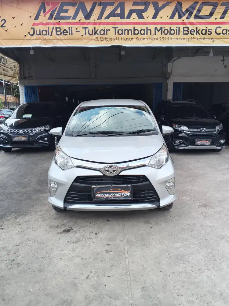 [KM 46RB] Toyota Calya 1.2 Tipe G Manual Tahun 2019 Silver Metalik OK