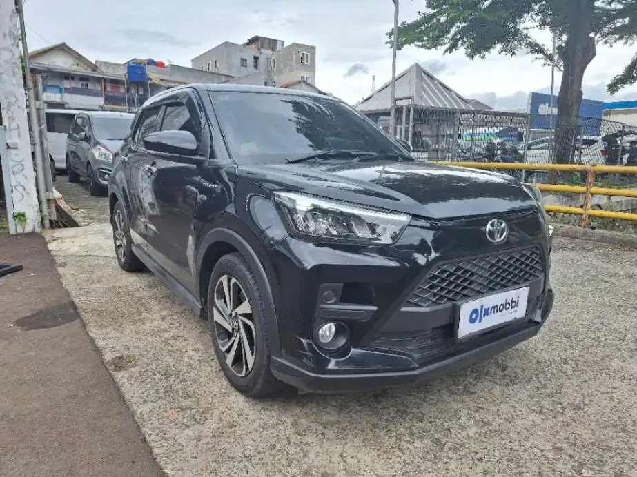 DP MURAH Toyota Raize 1.0 G One Tone Bensin-MT 2021 Hitam CAJSD