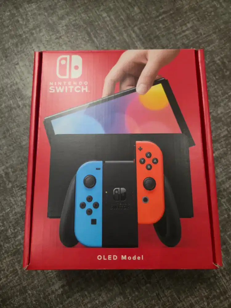 Nintendo Switch OLED Neon BNIB Murah