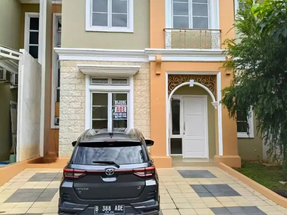 Dijual Rumah 2 Lantai Cluster Trimezia Gading Serpong