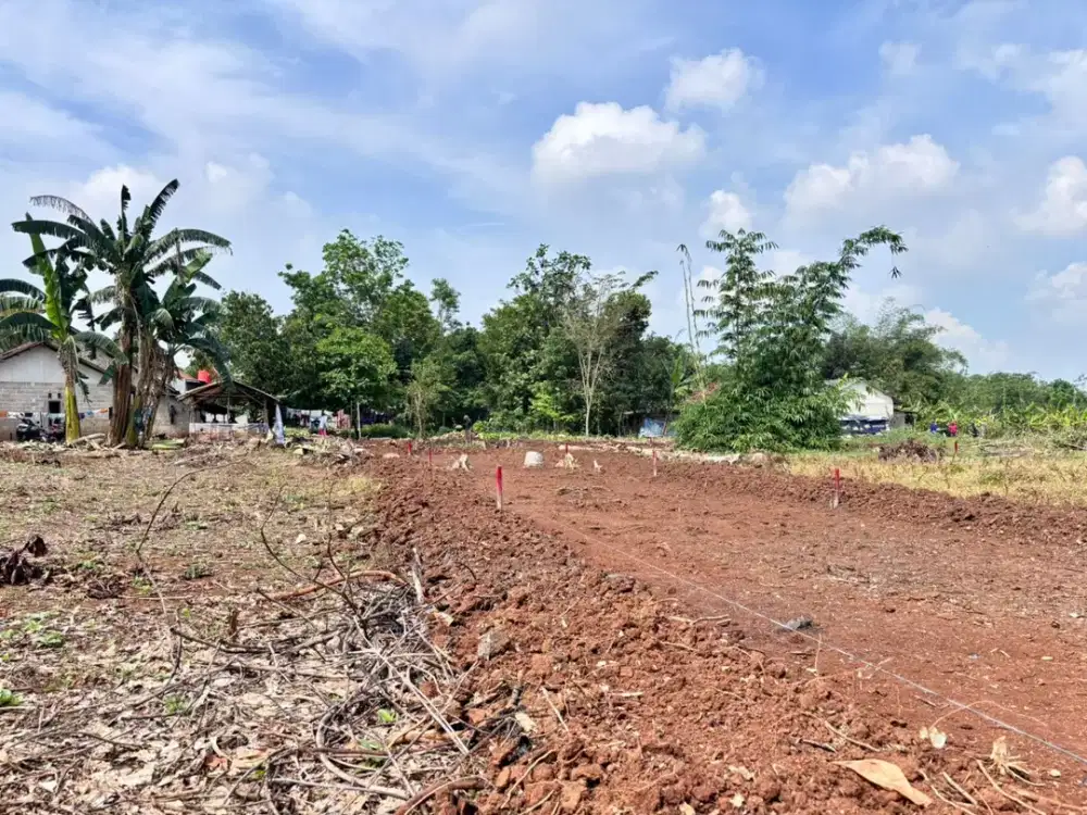 Tanah Murah 1 Jt-an SHM, 10 Menit ke Stasiun Jatake
