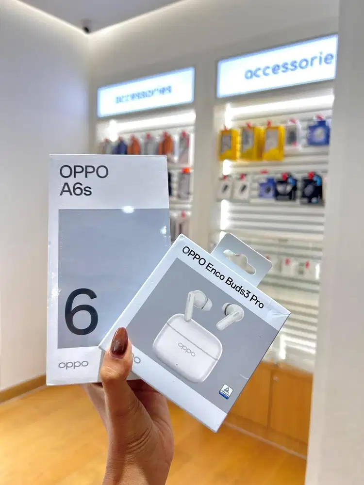 Oppo A6s Free Enco buds 3 pro