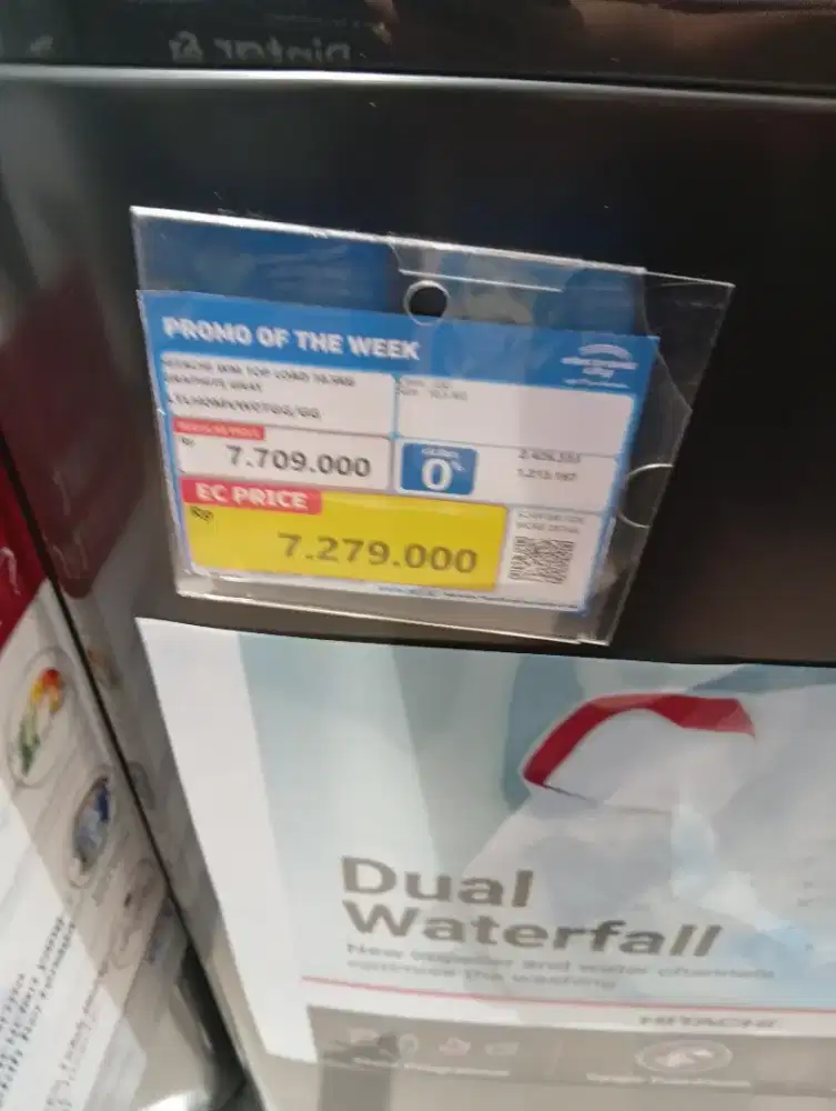 Promo Cicilan bunga rendah mesin cuci