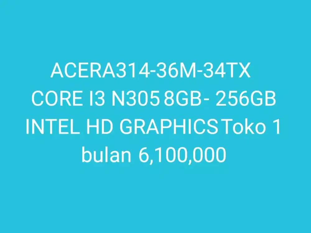 ACER	A314-36M-34TX