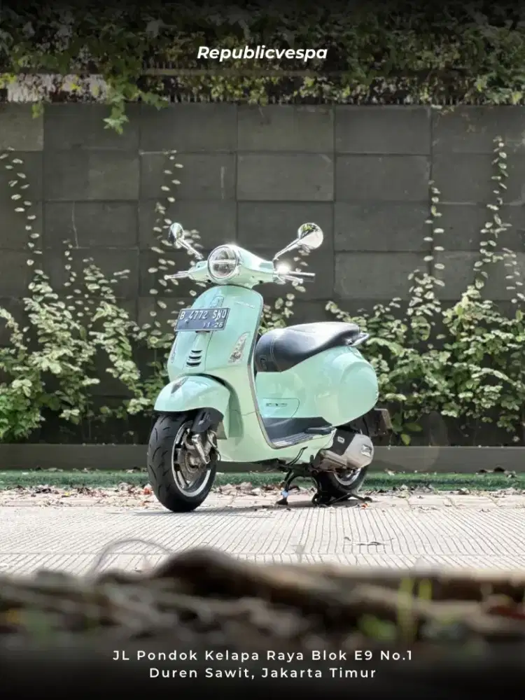 JUAL VESPA PRIMAVERA S 150 IGET ABS LED THN 2021 PERFECT CONDITION