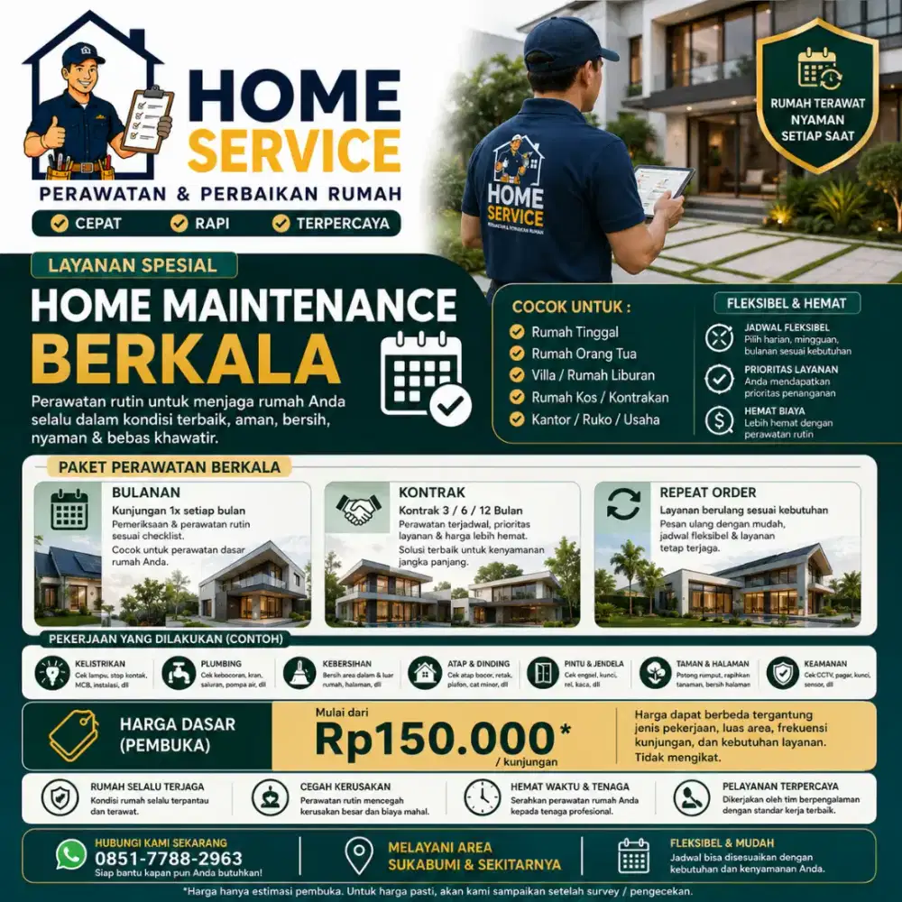 Jasa Perawatan & Perbaikan Panggilan