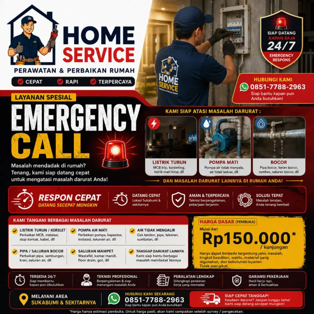 Jasa Perawatan & Perbaikan Panggilan