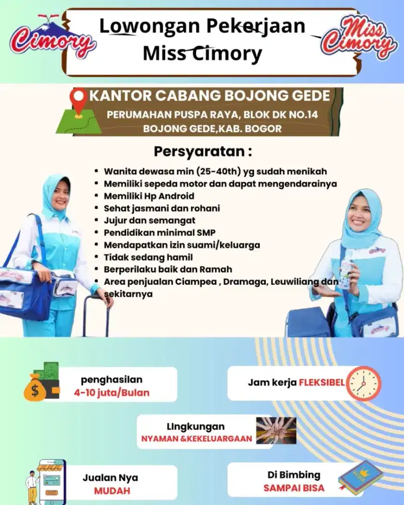 Sales miss cimory