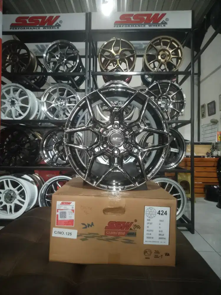 Velg hiace premio ssw s424 r18 6x130 lbr8 et40