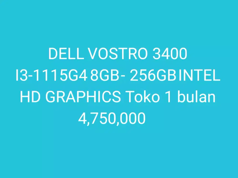DELL	VOSTRO 3400