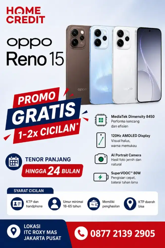 Kredit Oppo Reno 15