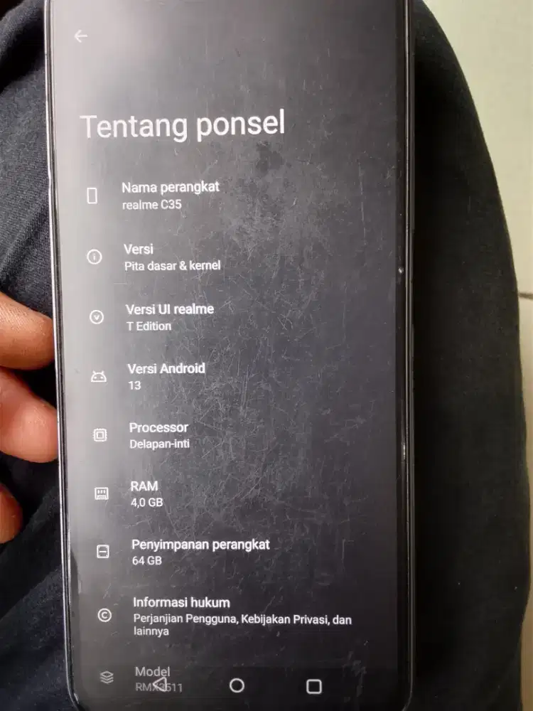 Jual hp realme c35