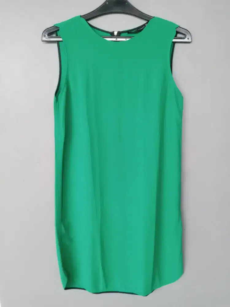 Zara green dress