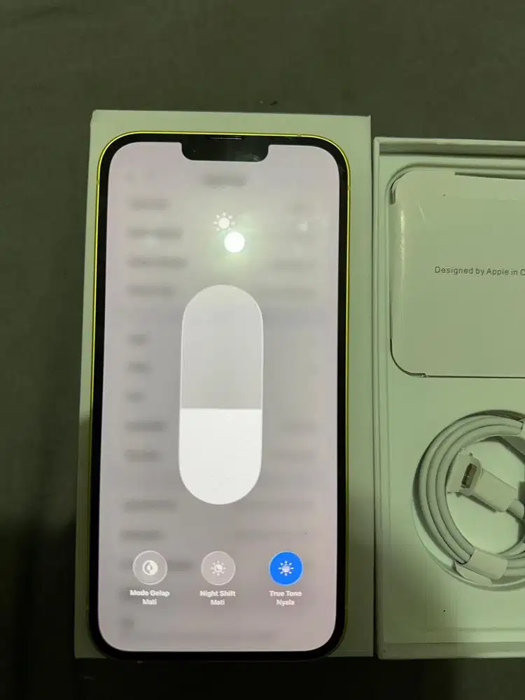 Iphone 14 Plus 256GB Yellow Mulus Lengkap Terdaftar