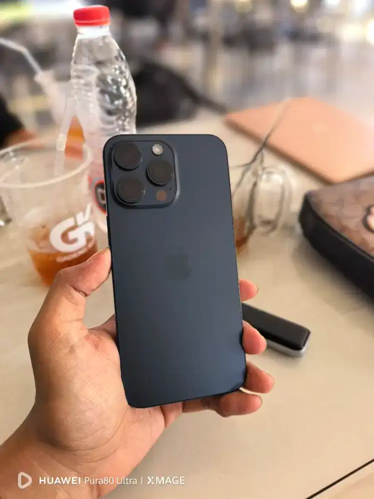 Iphone 15 promax 256GB Blue titanium
