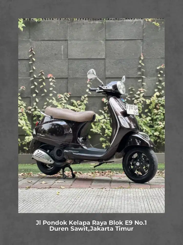 JUAL VESPA LX 150 3VIE TAHUN 2013 PERFECT CONDITION