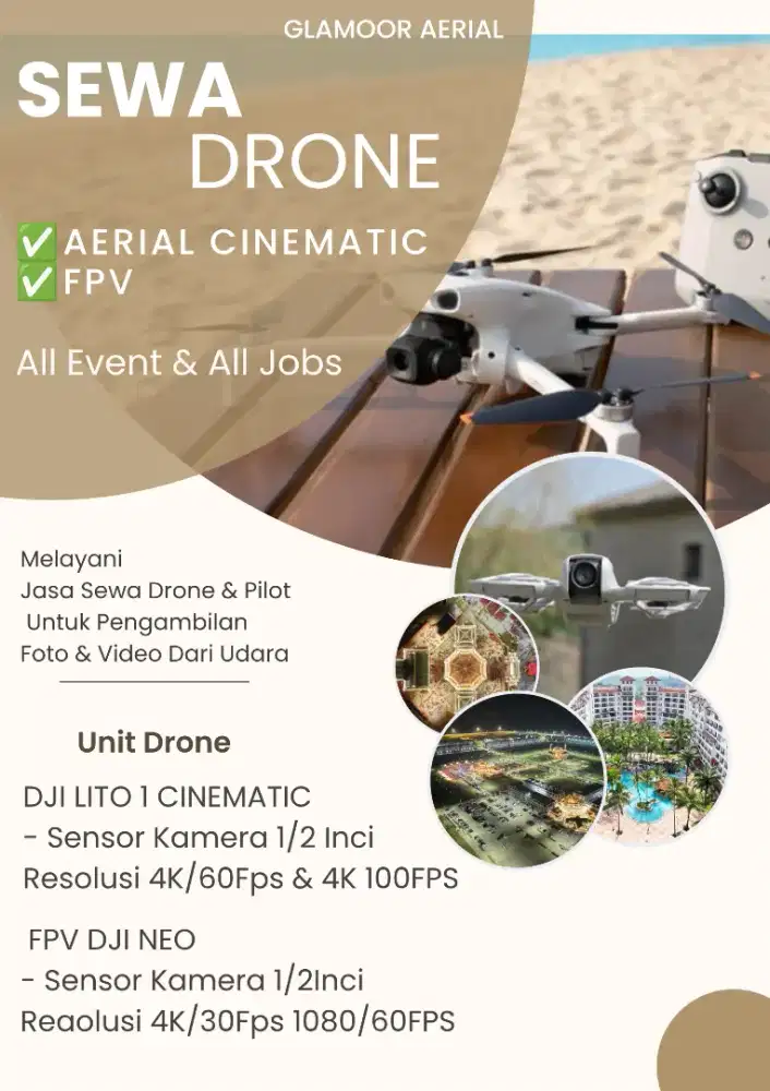 SEWA DRONE DJI AERIAL DAN FPV INCLUD PILOT PROFESIONAL JABODETABEK