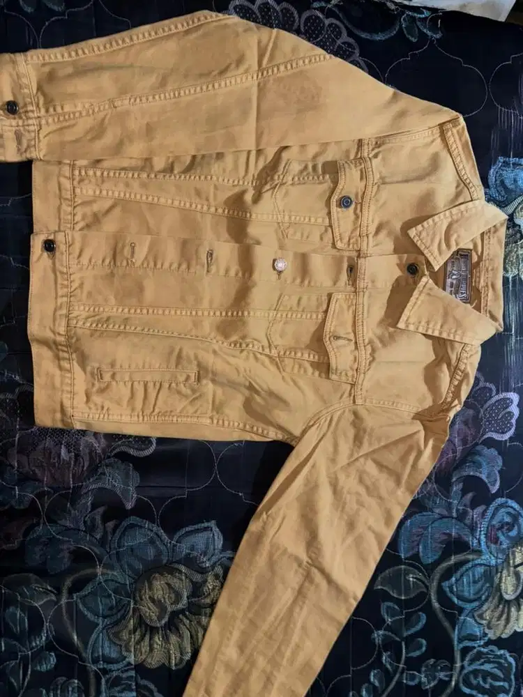 Jual Second Bekas Like New Jaket Hush Puppies Original Jeans khaki