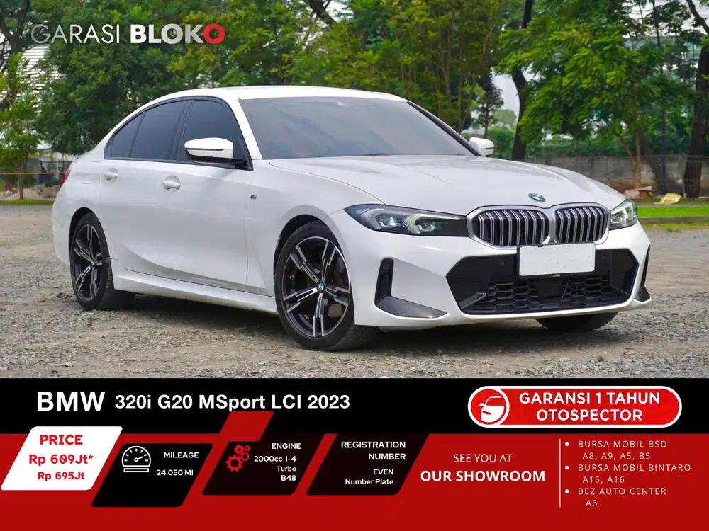 Warranty ON - BMW 320i G20 LCI MSport B48 2023