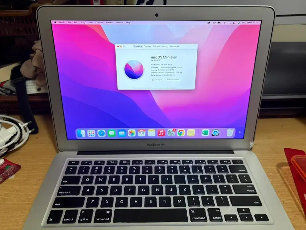 Dijual Macbook Air 13 2017 i5 8GB/128GB
