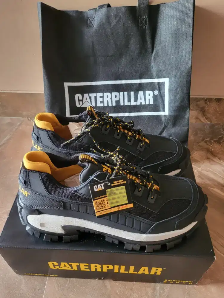 Sepatu Safety Caterpillar Invader Steel Toe (ST) Black