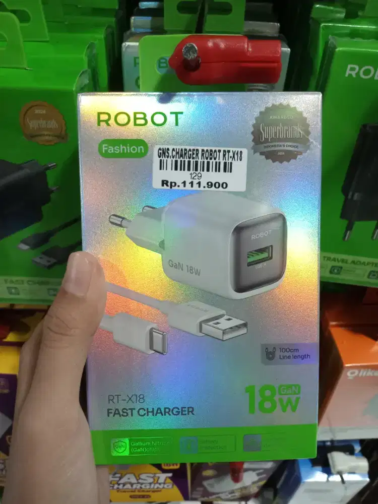 CHARGER ROBOT RT-X18| ATLANTIS DAHSYAT