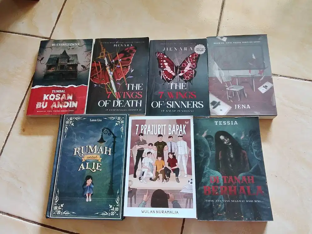 PRELOVED NOVEL, masih sangat bagus.