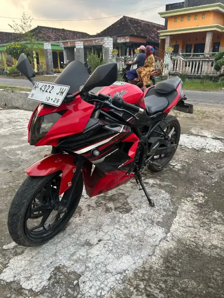 Ninja 250 2014 lengkap mati W gresik