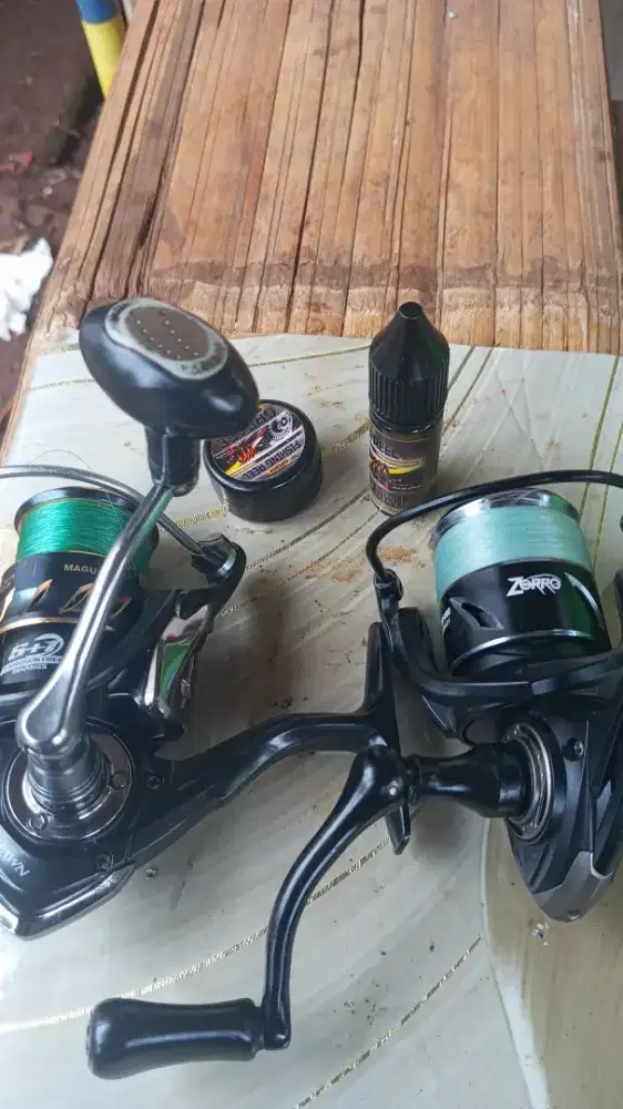 Di jual reel pancing merk maguro spawn Xt2000