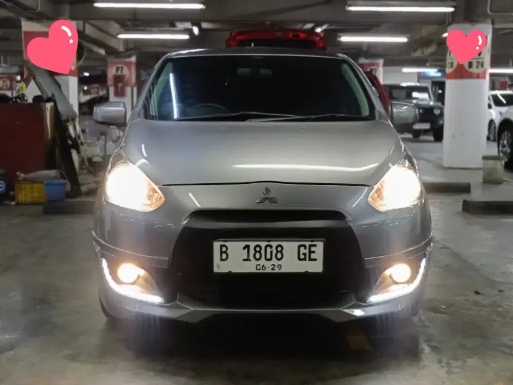 (KM50RB) MITSUBISHI MIRAGE 1.2 GLS AT 2015/PAJAK 6-2027