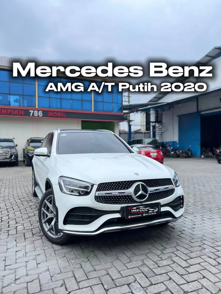 Mercedes Benz GLC200 AMG A/T Putih 2020 bmw x3 nx300 audi q5 volvo