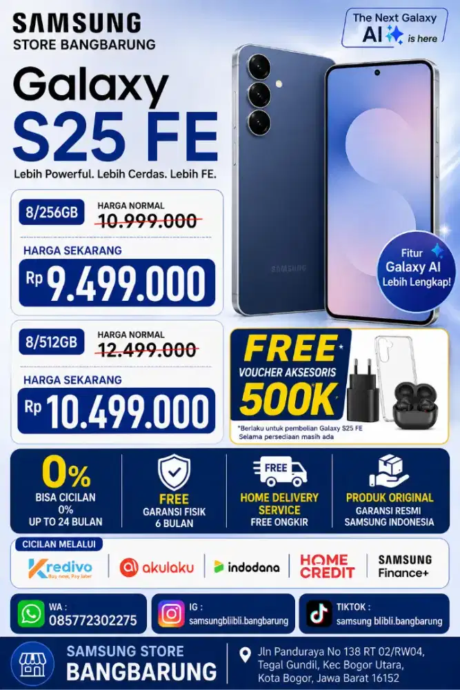 Promo S25 Fe Termurah