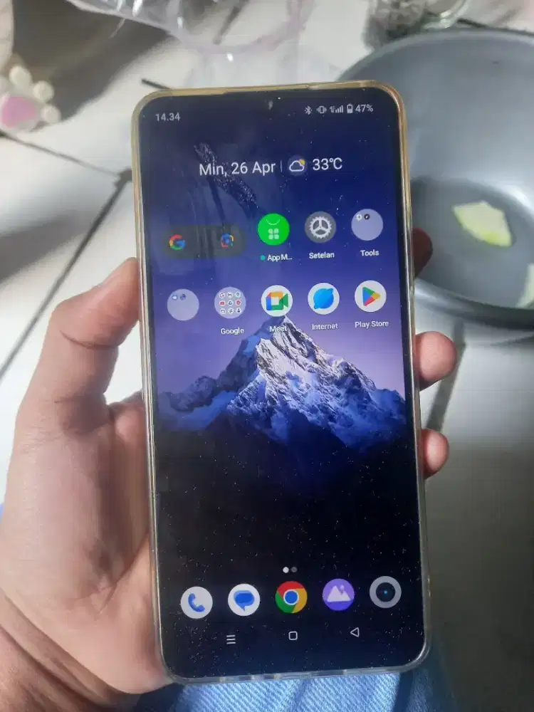 Realme C51 ram 4+4/64 komplit
